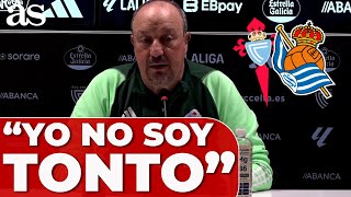 BENÍTEZ se defiende de las CRÍTICAS con las DIFICULTADES de la REAL SOCIEDAD de ALGUACIL [upl. by Fannie]