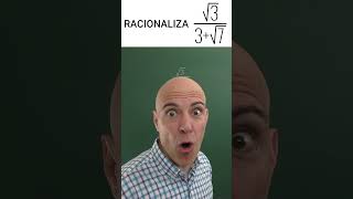 RACIONALIZA EL DENOMINADOR DE LA FRACCIÓN Matemáticas Básicas [upl. by Odelia876]