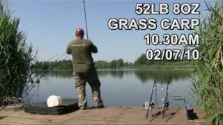 part 3 of 5 carp fishing la horre lake in france summer 2010 [upl. by Angelica125]