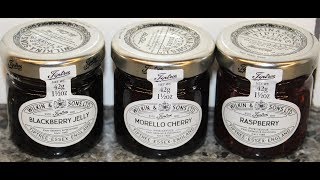 Wilkin amp Sons Limited Blackberry Jelly Morello Cherry Preserve amp Raspberry Preserve Review [upl. by Sessylu]