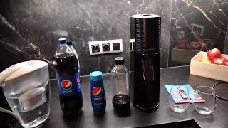 Sodastream Test Pepsi vs Pepsi org saturator [upl. by Ailecec]