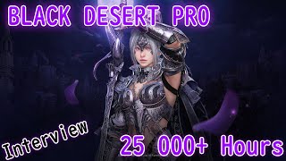 Black Desert Return  Wizard interview with BDO PRO [upl. by Lucey]