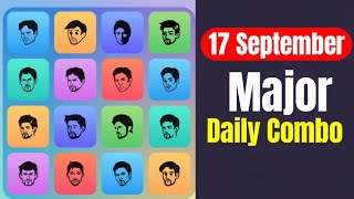 Major Daily Combo Puzzle Durov  17 September Major Daily Combo  Major Airdrop  Puzzle Durov [upl. by Airamas]