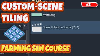 How To Create a Custom TileScene Inside TileMap For a Farming Sim In Godot 43 [upl. by Einnim]