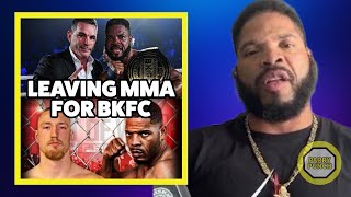 Lorenzo Hunt Explains Transition From MMA to BKFC After Loss to Joe Pyfer in 2018 Part 7 [upl. by Rudy]