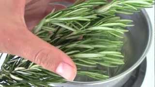 DIY ROSEMARY HAIR RINSE for healthy scalp and hair [upl. by Comethuauc]