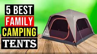 Top 5 Best Family Camping Tents 2024 Tested amp Review [upl. by Joete633]