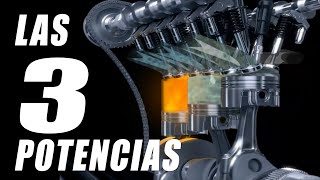 Cuáles son las 3 POTENCIAS de un motor con turbo compresor [upl. by Aerdno943]