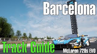 Track Guide  Barcelona ACC 194  McLaren 720s EVO  Pitskillio [upl. by Rafaelof]