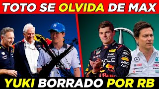 🚨 MERCADO de PILOTOS 💥 TOTO se OLVIDA de MAX 🔥 ¿POR QUÉ TSUNODA está BORRADO de RED BULL 🤔 F1 [upl. by Yenatirb]