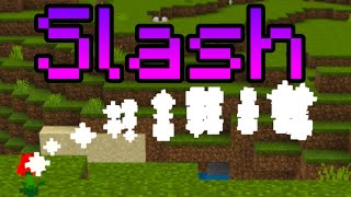 Working Sword Slash in Minecraft Bedrock With Commands  Tutorial [upl. by Ynettirb]