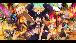 One piece film Gold Luffy Vs Tesoro Pelea final 1080p HD [upl. by Amehsyt]