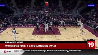 Cleveland Cavaliers make a welcomed return to CW43 [upl. by Efal]