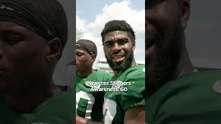 Jets players learn their Madden Ratings 😅 via nyjetsTT [upl. by Kesley]