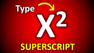 How to Superscript in PowerPoint   X² [upl. by Voleta949]