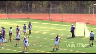 Girls High School Lacrosse Bedford Bulldogs vs Nashua South Panthers JV 41914 [upl. by Anitnemelc]