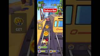 High speed gameplay Subway surfers subwaysurfers subwaysurfersshorts [upl. by Husha]