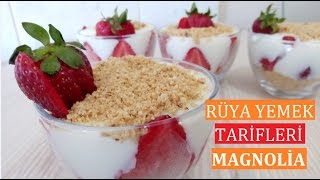 Magnolia Tarifi  Sütlü tatlılar  Yemek Tarifleri  Magnolia Puding Tarifi [upl. by Iruyas18]