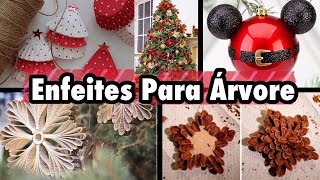 DIY De NATAL os ENFEITES MAIS LINDOS E BARATOS PARA SUA ARVORE [upl. by Ettenahc341]