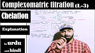 Complexomatric titration L3 chelation [upl. by Jemimah]