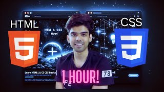 HTML amp CSS Crash Course Build Your First Website in 60 Minutes [upl. by Eednus426]