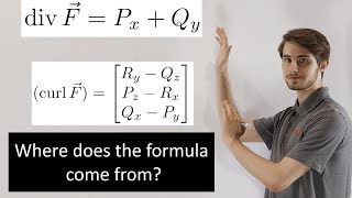 Derivation of Divergence and Curl Formulas [upl. by Nais711]