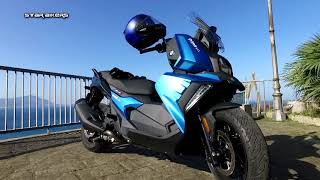 BMW C400X test tv [upl. by Heise]