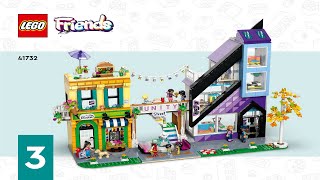 LEGO instructions  LEGO Friends  41732  Downtown Flower and Design Stores Book 3 [upl. by Worrell]