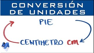 Convertir pies y pulgadas a centímetros  Técnica de los paréntesis y fracciones y método rápido [upl. by Lucila276]