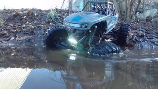 RedcatRacing danchee RIDGEROCK  Extreme 4x4 Water Crossing [upl. by Jennica]