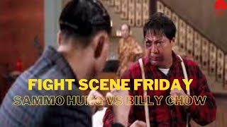 Fight Scene Friday Sammo Hung vs Billy Chow [upl. by Earezed]