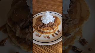 IHOP NEW CINNAMON APPLE PECAN PANCAKES [upl. by Nomra]