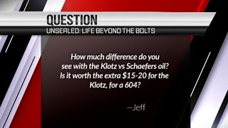 Tech Tip  Klotz vs Schaeffer Oil [upl. by Sosthenna]