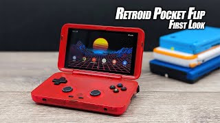 Retroid Pocket Flip First Look Hands On With The Best Clamshell Retro Handheld [upl. by Flosi]