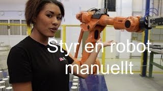 Hur man styr en robot manuellt [upl. by Einallem]