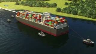 Overview of the new Panama Canal expansion [upl. by Annez]