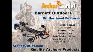 Barnett Brotherhood Crossbow Review  Archer Outlet [upl. by Schlosser]