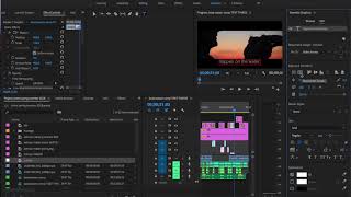 Premiere Pro Graphics Master Styles  Change All Titles At Once [upl. by Auos]