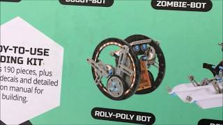 Solar Robot Roly Poly Bot build tutorial [upl. by Birecree]