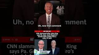 CNN John King Says Pa Governor Shapiro’s Faith Makes Him a Risky VP Pick shorts shortsfeed cnn [upl. by Ahsimrac115]