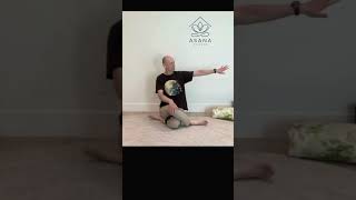 Explore Cow Face Yin Yoga Pose and Benefits with Bernie Clark [upl. by Jillane501]