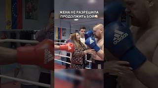 😨Жена Дацика не разрешила продолжать бой мма boxing [upl. by Papert]