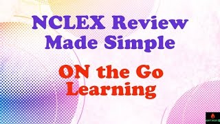 NCLEX Review  On the Go learning  ADAPT NCLEX REVIEW [upl. by Aicre]