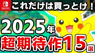 【Switch】絶対に買え！2025年発売の超期待作15選 [upl. by Nisa]