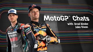 MotoGP™ Chats with Brad Binder and Jake Dixon [upl. by Hagai]