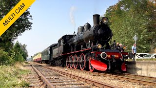 🇸🇪 Cab ride 1910 Swedish E2 Steam Engine Schin op Geul  Simpelveld ZLSM 592018 [upl. by Gawain488]