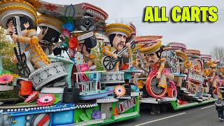 Burnham On Sea Carnival Line Up pre carnival walk down Love Lane 🎠 [upl. by Itirahc]