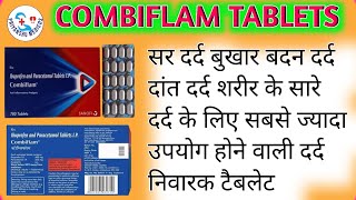 combiflam tablets  Ibuprofen and paracetamol tablets ip  uses side effects all review in hindi [upl. by Egiap]