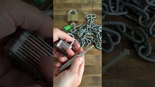 906 How to easily open warded padlocks with skeleton keys shorts [upl. by Eiro]