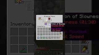 Minecraft Potion of Slowness How to Use and Effects Explained [upl. by Ahsaetan]